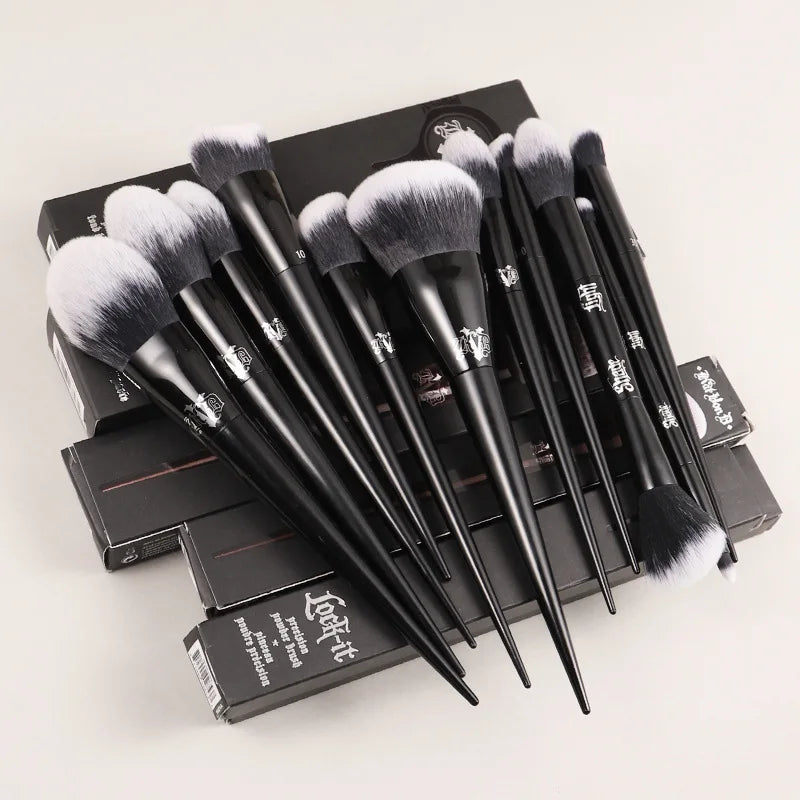 Kat Von D Makeup Brushes Blusher Powder Foundation Concealer Eye Shadow Blending Cosmetic Concealer Beauty Soft Branded Brush