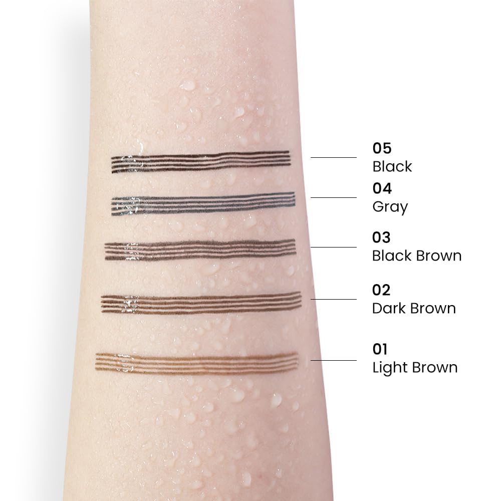 4-Tip Microblade Pen for Brows & Beards – Waterproof, Smudge-Proof & Natural Look