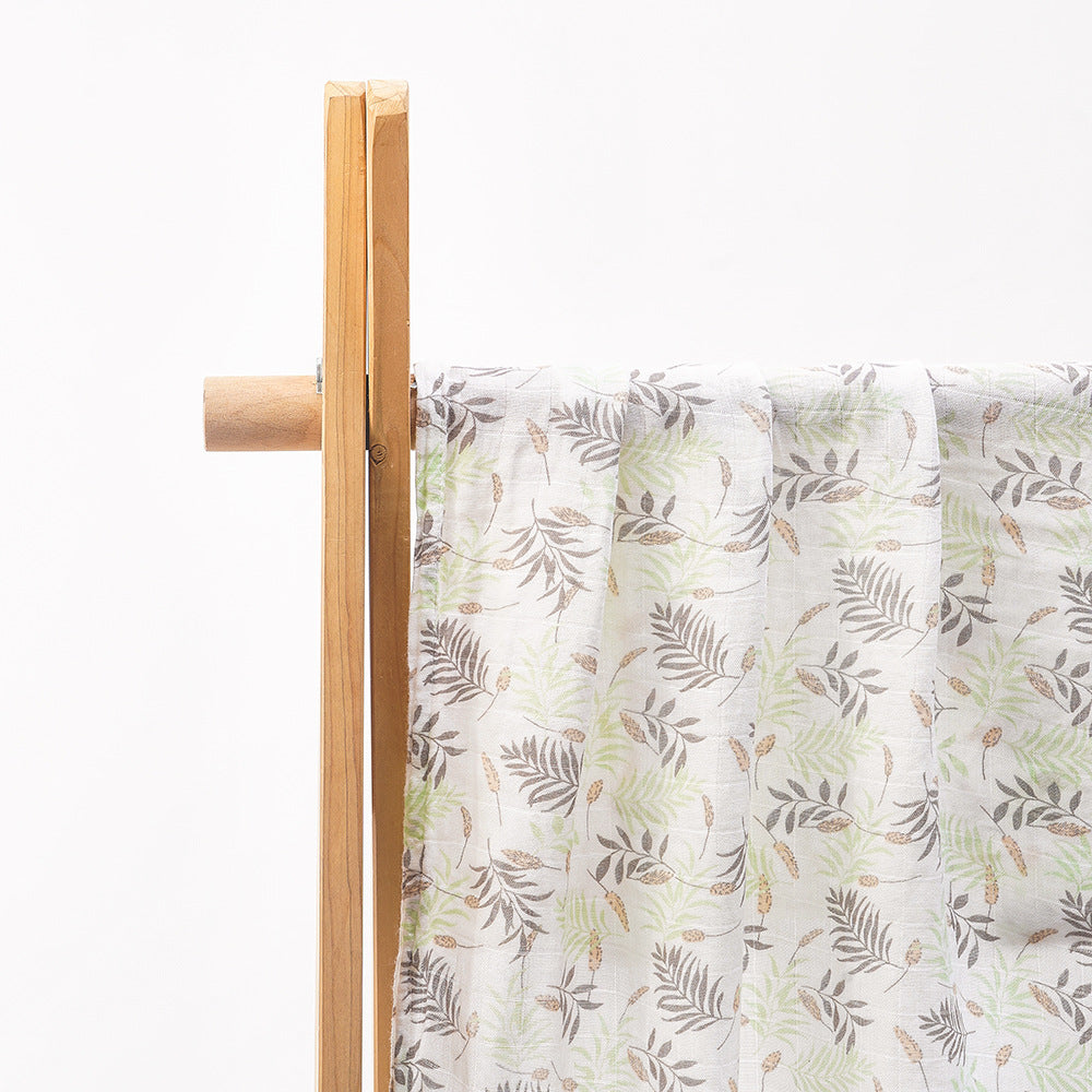 Simple Printed Newborn Baby Bamboo Cotton Baby's Blanket Gro-bag