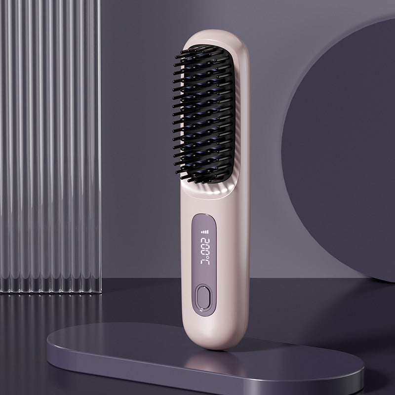 🔥 The First Smart Styling Brush for Short Hair – Precise, Safe & Effortless