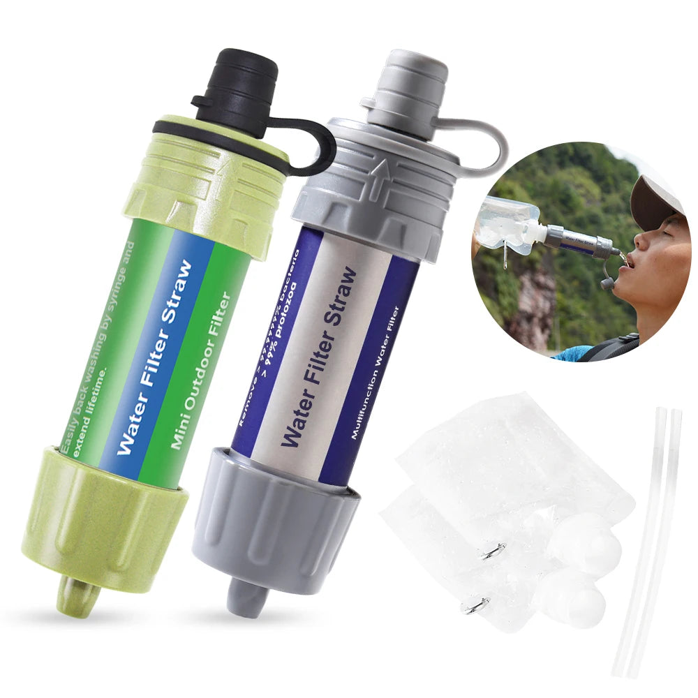 Outdoor Water Filter System 5000 Liters Water Filtration Straw