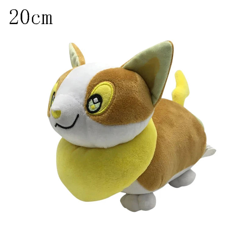 Kawaii Pokémon Sword and Shield Scorbunny Evolution Raboot Cinderace Plush Toys Sobble Grookey Stuffed Doll Rabbit Kid Xmas Gift