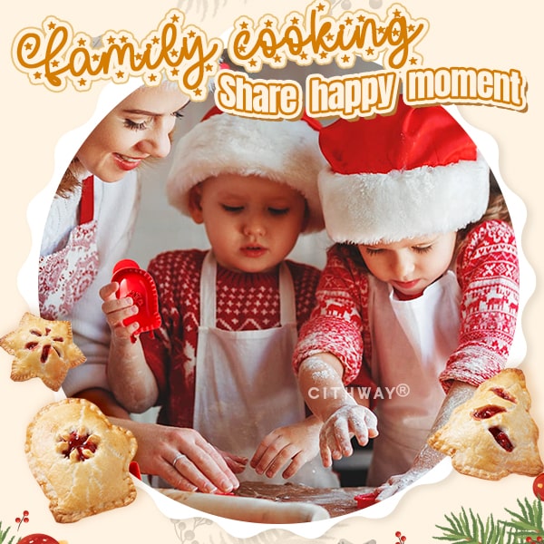 Cithway® Christmas One-press Hand Pie Maker