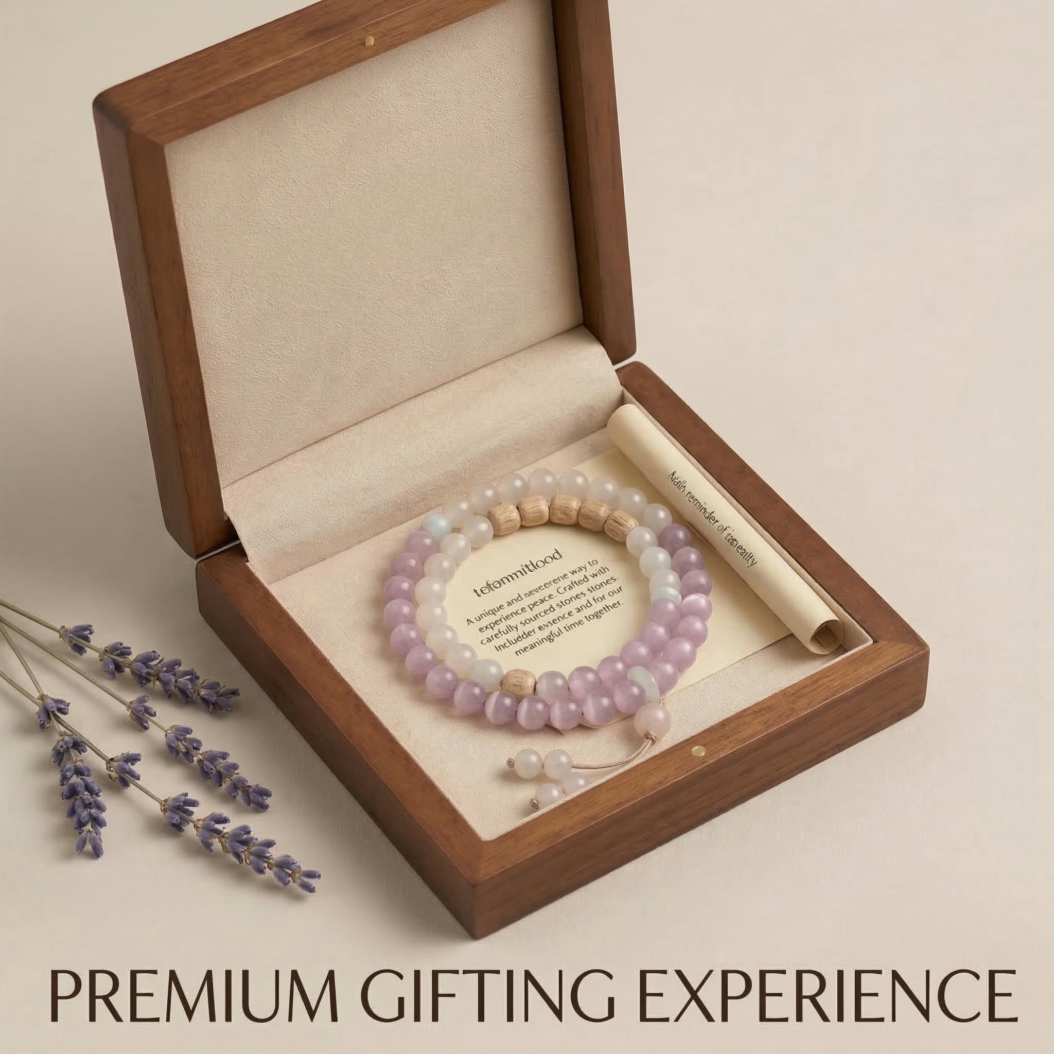 Pastel Beaded Wrap Bracelet