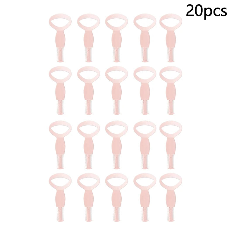 10/20/50Pcs Eye Makeup Stencils DIY Eyeliner Eyelash Model Beginner Eye Makeup Helper Device Mascara Eyelash Comb Applicator