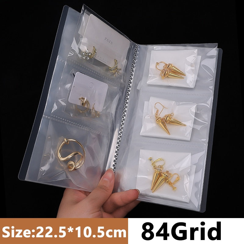 Jewelry Storage Bag Desktop Drawer Organizer Transparent Necklace Bracelet Ring Holder Jewelry Organizer Boxes