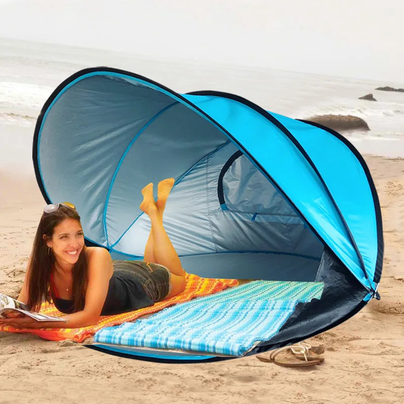 2-3 People Speed Open Quick Portable Simple Shade Sun Tent