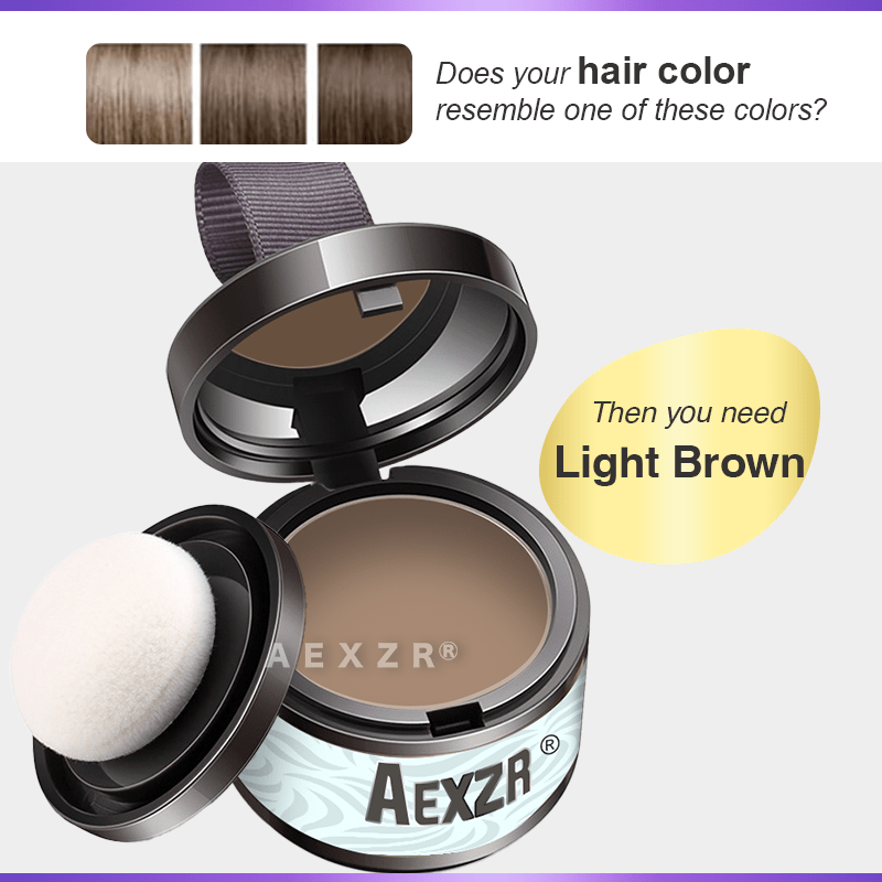 Aexzr® Multi-Purpose Instant Coverage Hairline Powder for Men
