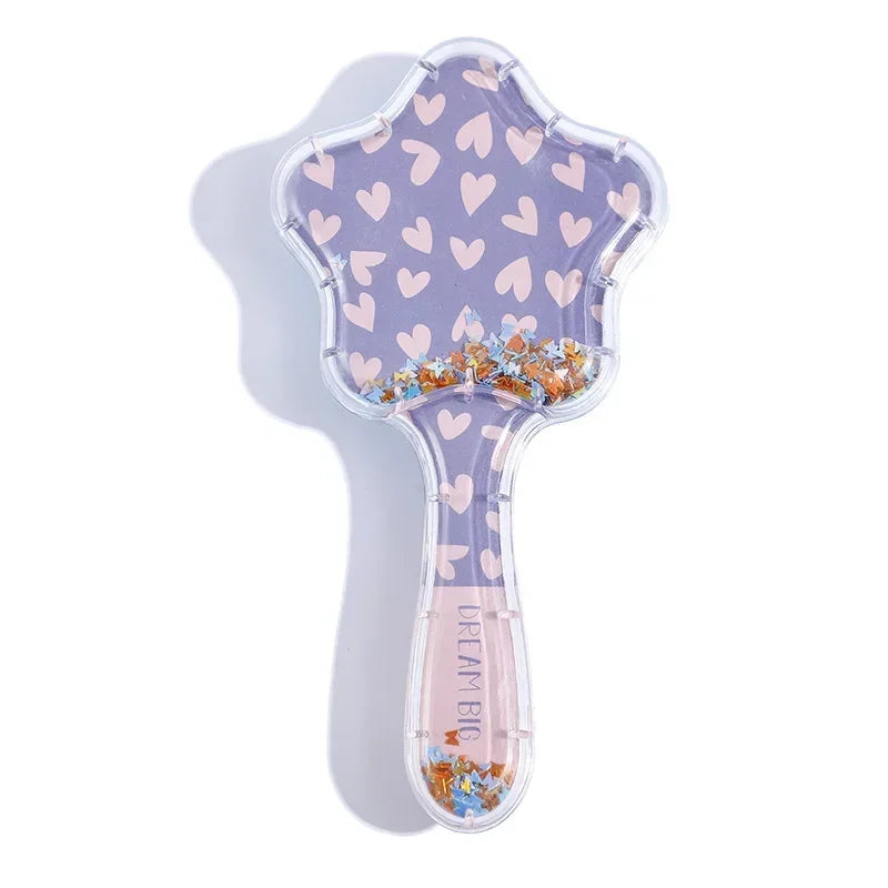 Mermaid Children Hair Comb Brush Cartoon Massager Comb High Quality Anti-detangle Comb Children's Cute Hairdressing Smooth Comb