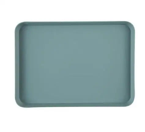 &Exquisite Nordic   Multi-Function Rectangular Plastic Serving Tray Kitchen Organizer Home Kitchen Fruit Dessert Tray