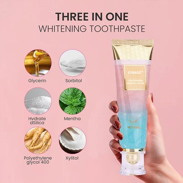 Cvreoz®Niacinamide Whitening Toothpaste-max