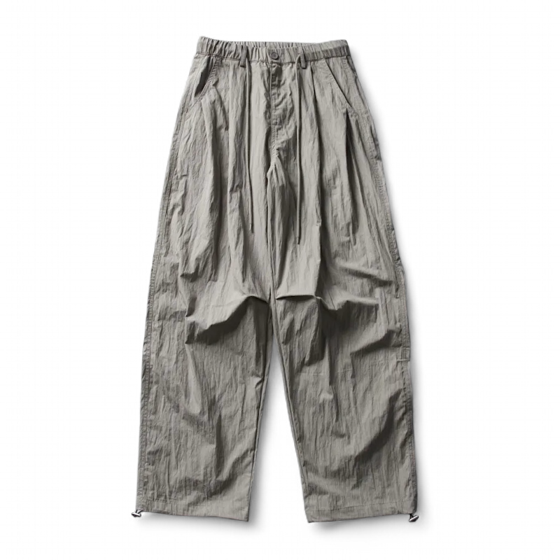 Crinkle hiking joggers