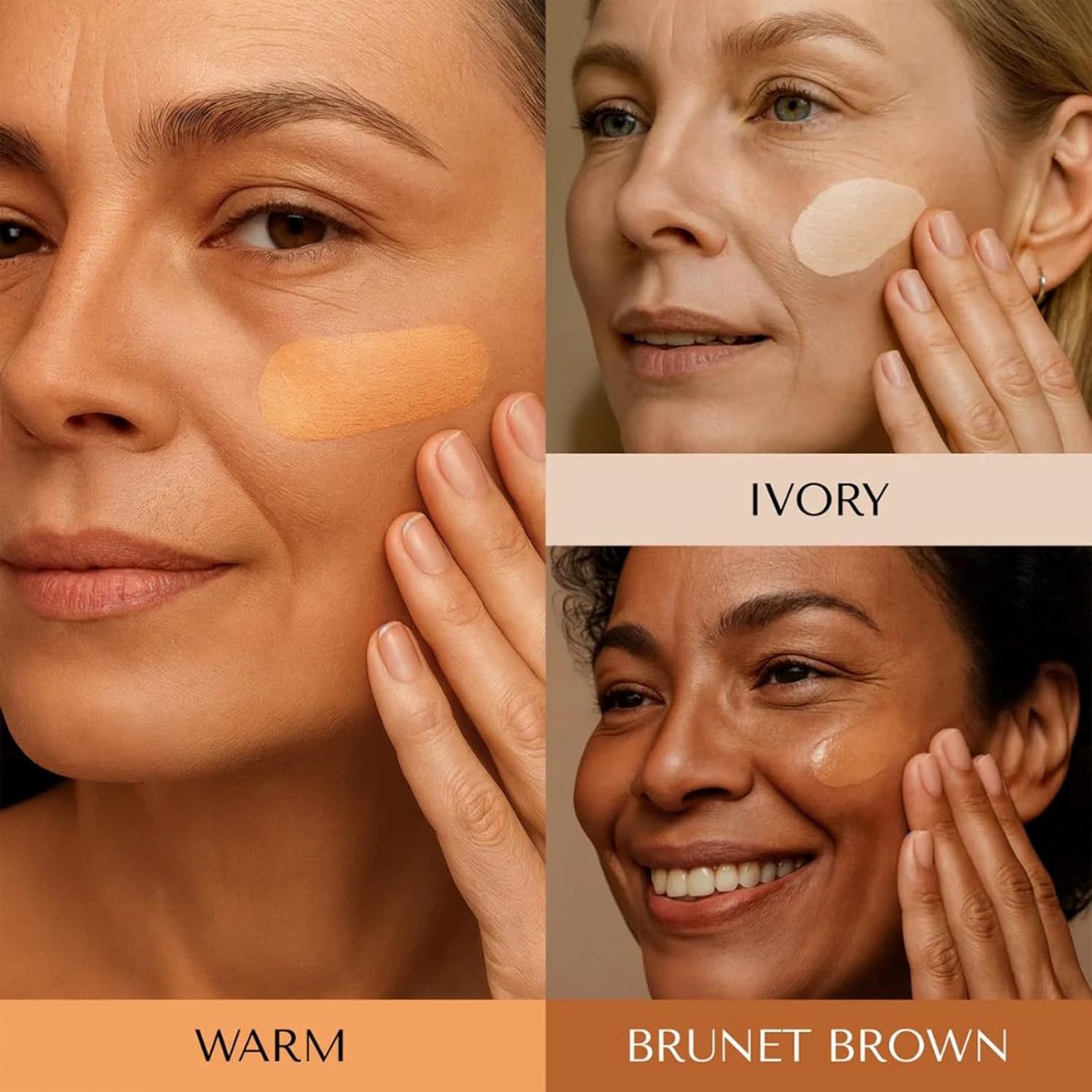 Luvie Glow Foundation Cushion, 2026 New Mushroom Head Air Cushion CC Cream, Luvie Glow Makeup - Moisturizing Concealer Brighten Long-Lasting, Natural BB Cream for All Skin Types