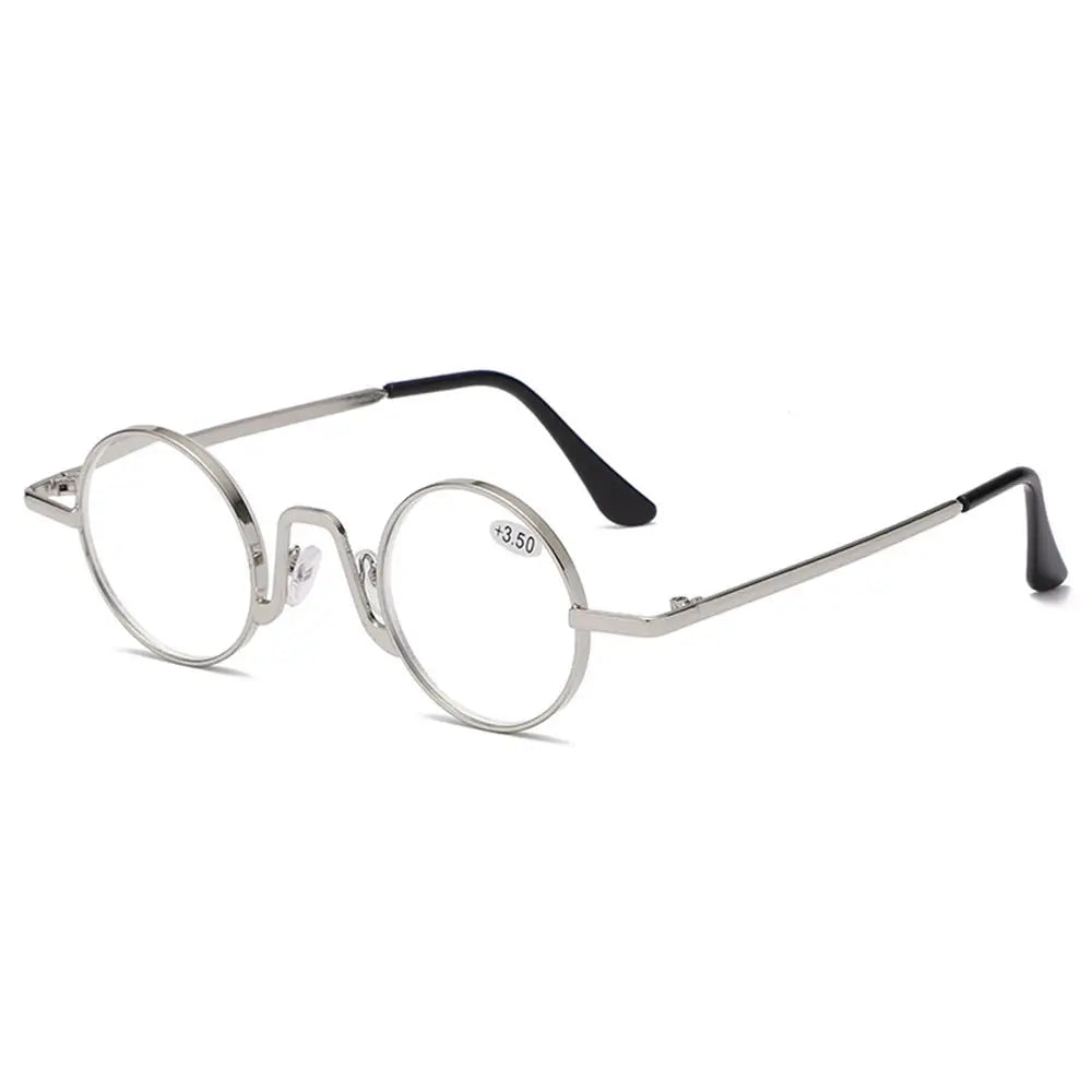 Retro Leopard Asymmetrical Round&Square Reading Glasses Women&Men Presbyopia Glasses Hyperopia Eyeglasses For Elder