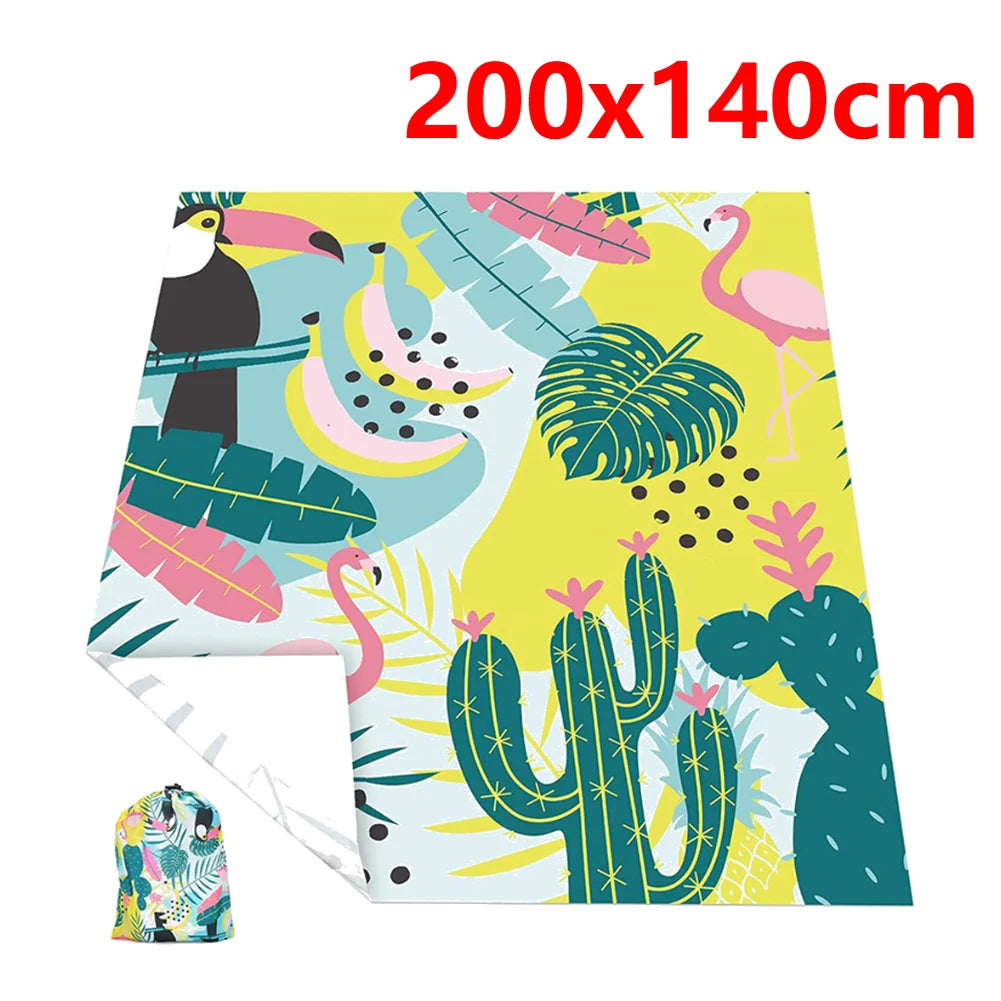 Beach BBQ Blanket Hiking Camping Equipment