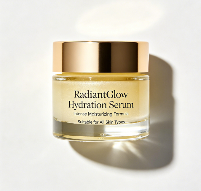 RadiantGlow Hydration Serum (Jar)