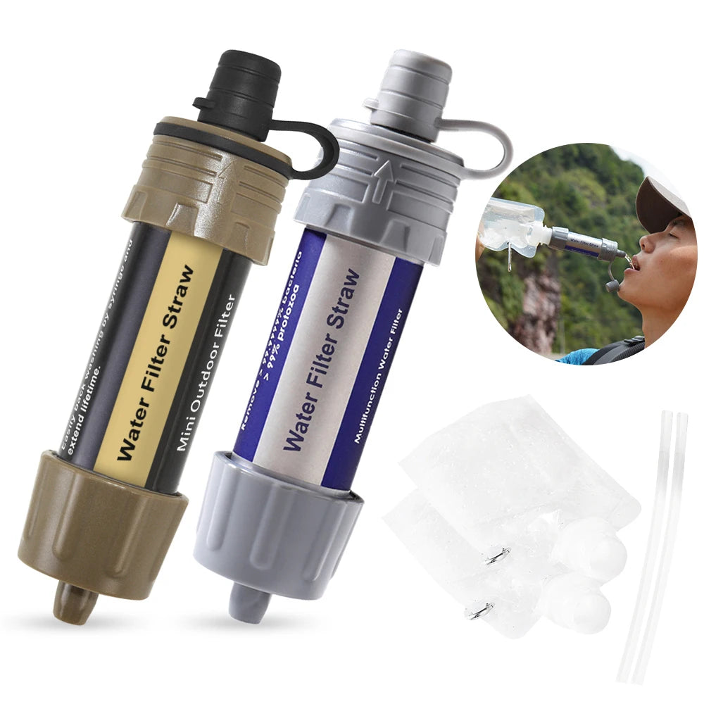 Outdoor Water Filter System 5000 Liters Water Filtration Straw