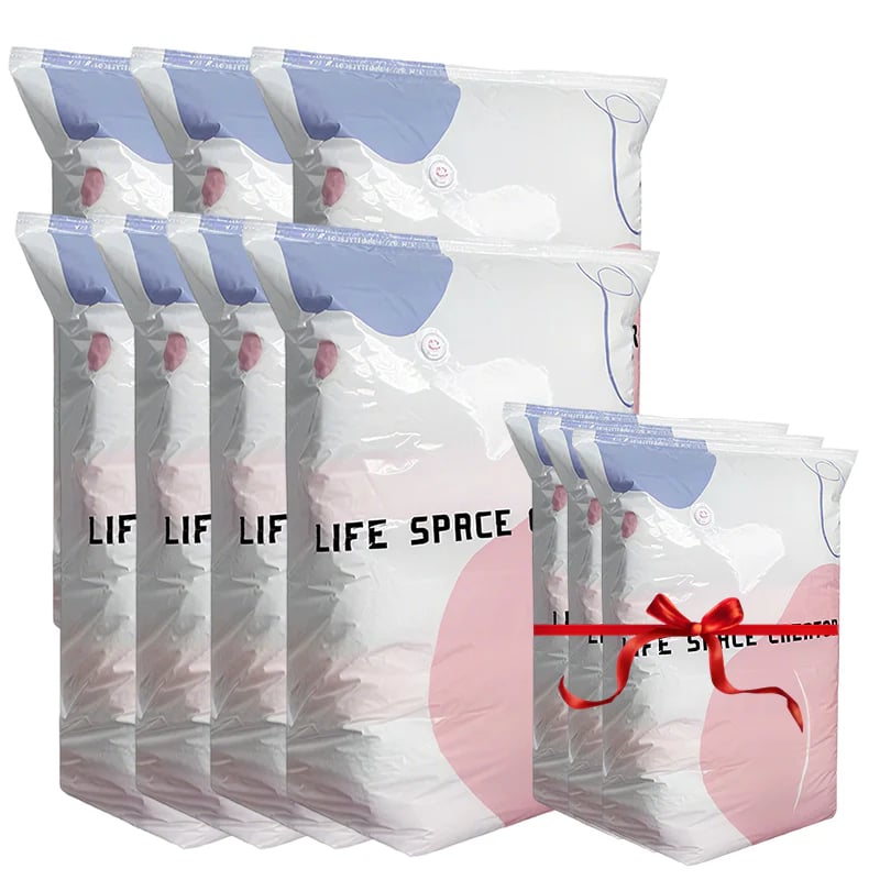📦 Large-Capacity Vacuum Bags – No Pump Needed! 💕