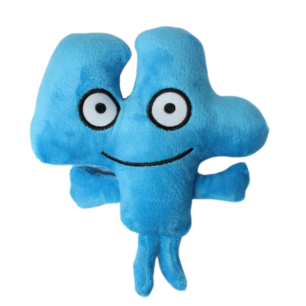 Four X Battle for Dream Plush Doll Cosplay Bfdi Plushies Soft Toy Costume Props Anime Game Stuffed Pillow Kids Cartoon Cute Gift