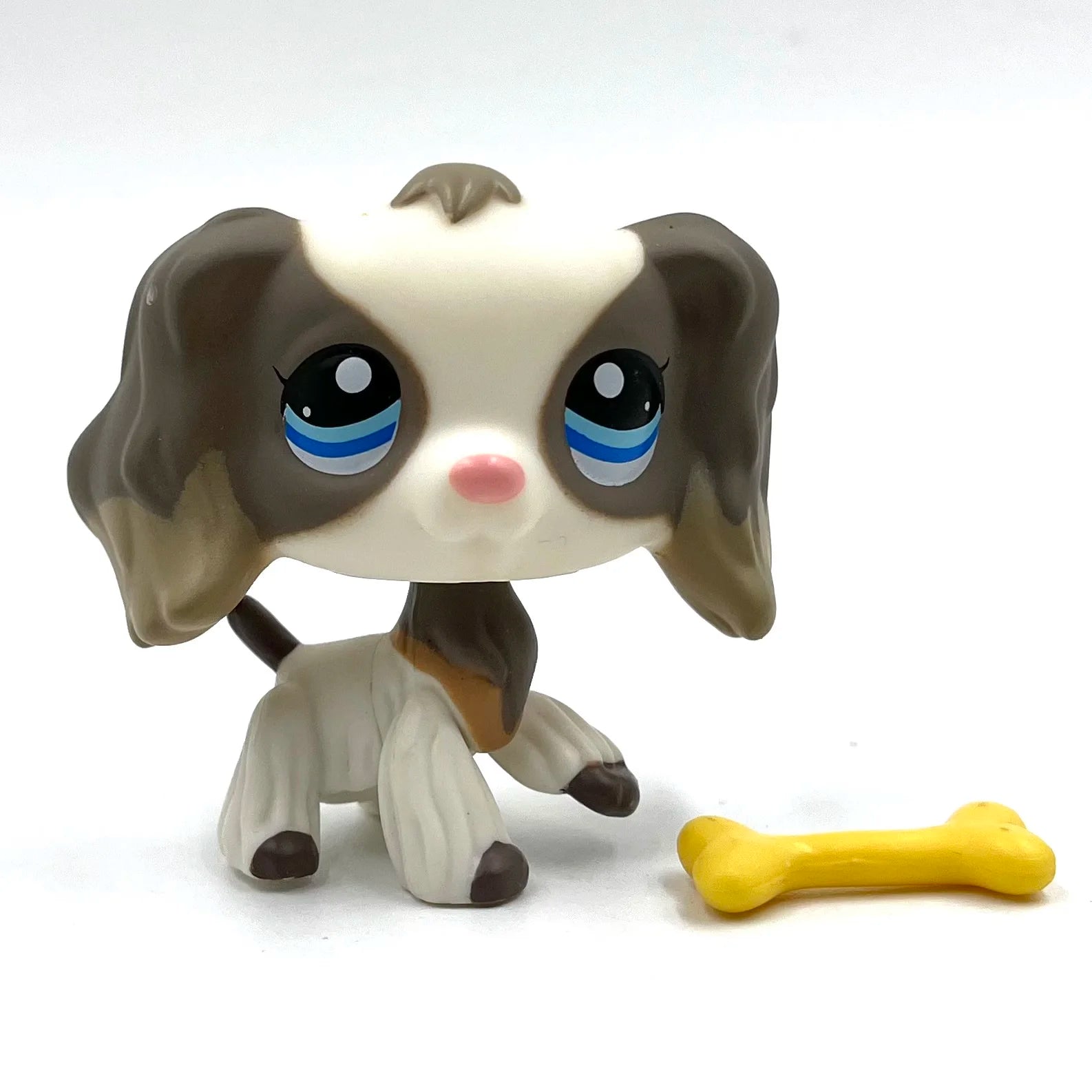 LPS CAT Rare Littlest pet shop bobble head Toy cute great dane dog collie dog dachshund dog spaniel dog