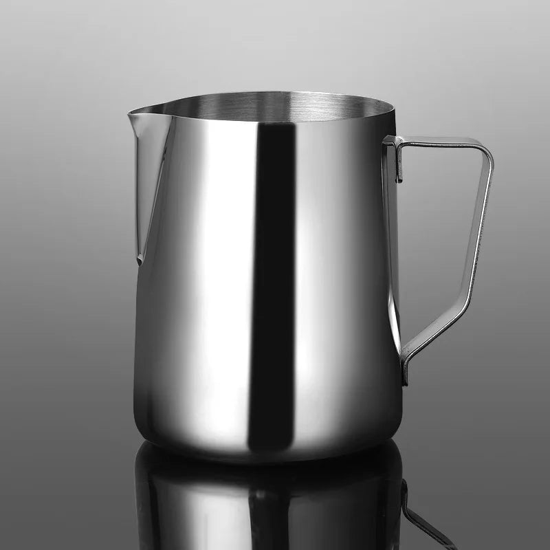 100/350/600ml Milk Jugs Fashion Stainless Steel Milk Craft Milk Frothing Pitcher Coffee Latte Frothing Art Jug Pitcher Mug Cup
