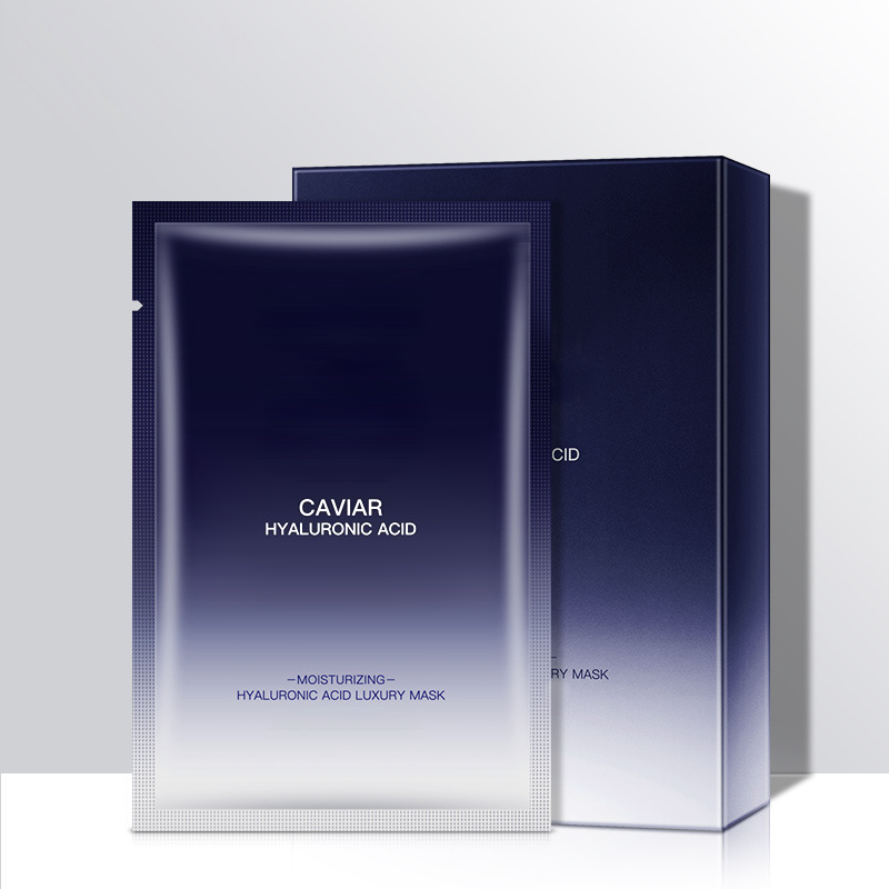 Caviar Hyaluronic Acid Luxury Mask tightens and rejuvenates skin, hydrates and shines through