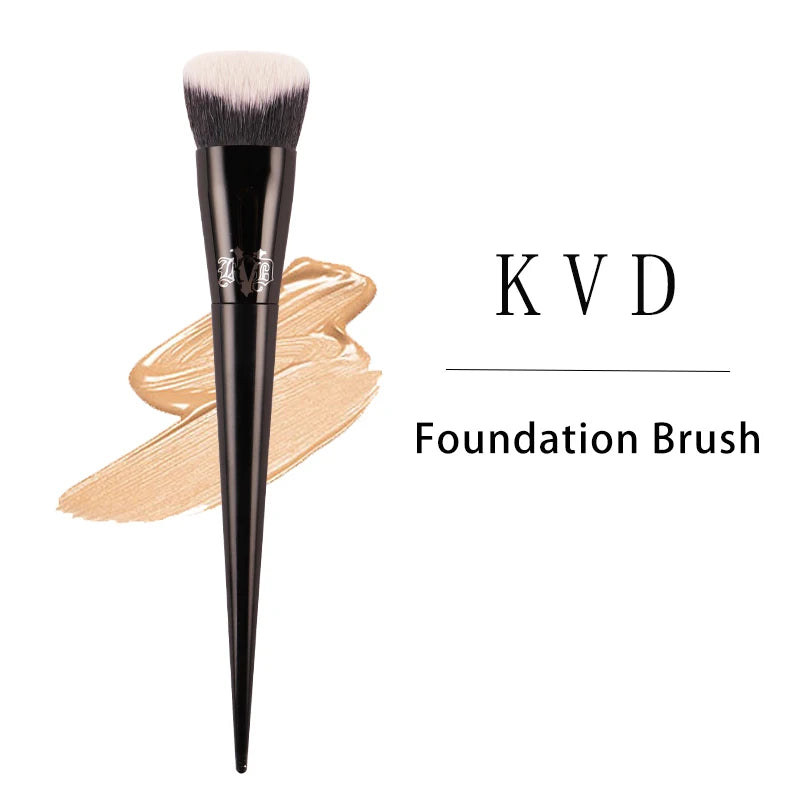 Kat Von D Makeup Brushes Blusher Powder Foundation Concealer Eye Shadow Blending Cosmetic Concealer Beauty Soft Branded Brush