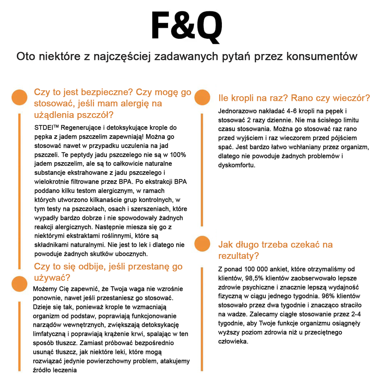 💝STDEI™ Krople do regeneracji i detoksykacji jamy brzusznej z jadem pszczelim（Dla wszystkich problemów z otyłością i limfą）