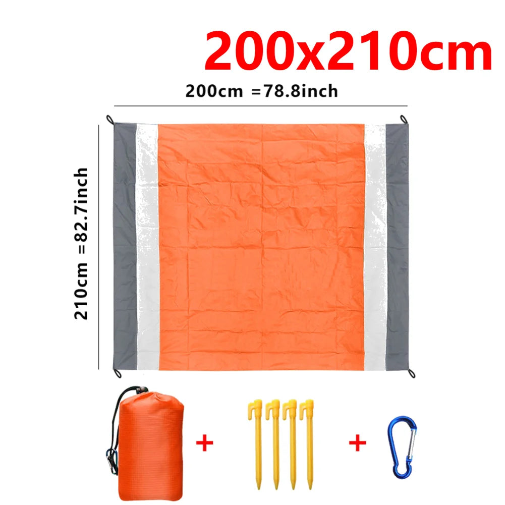 Beach BBQ Blanket Hiking Camping Equipment