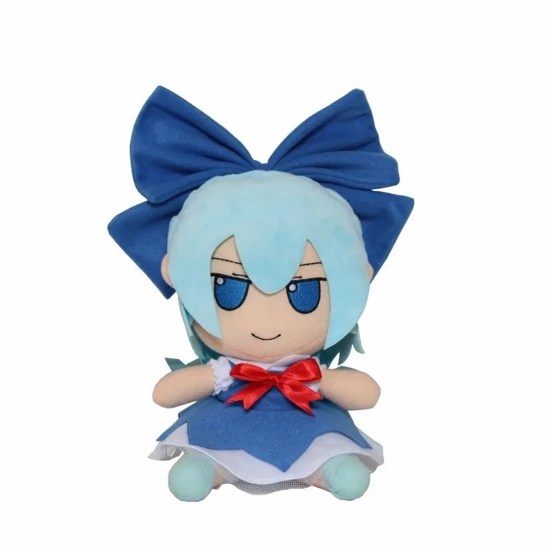 Yorigami Shion Fumo Plush Toy TouHou Project 20cm Sitting Soft Doll Kawaii Plushie Figurine Kids Fans Birthday Christmas Gifts