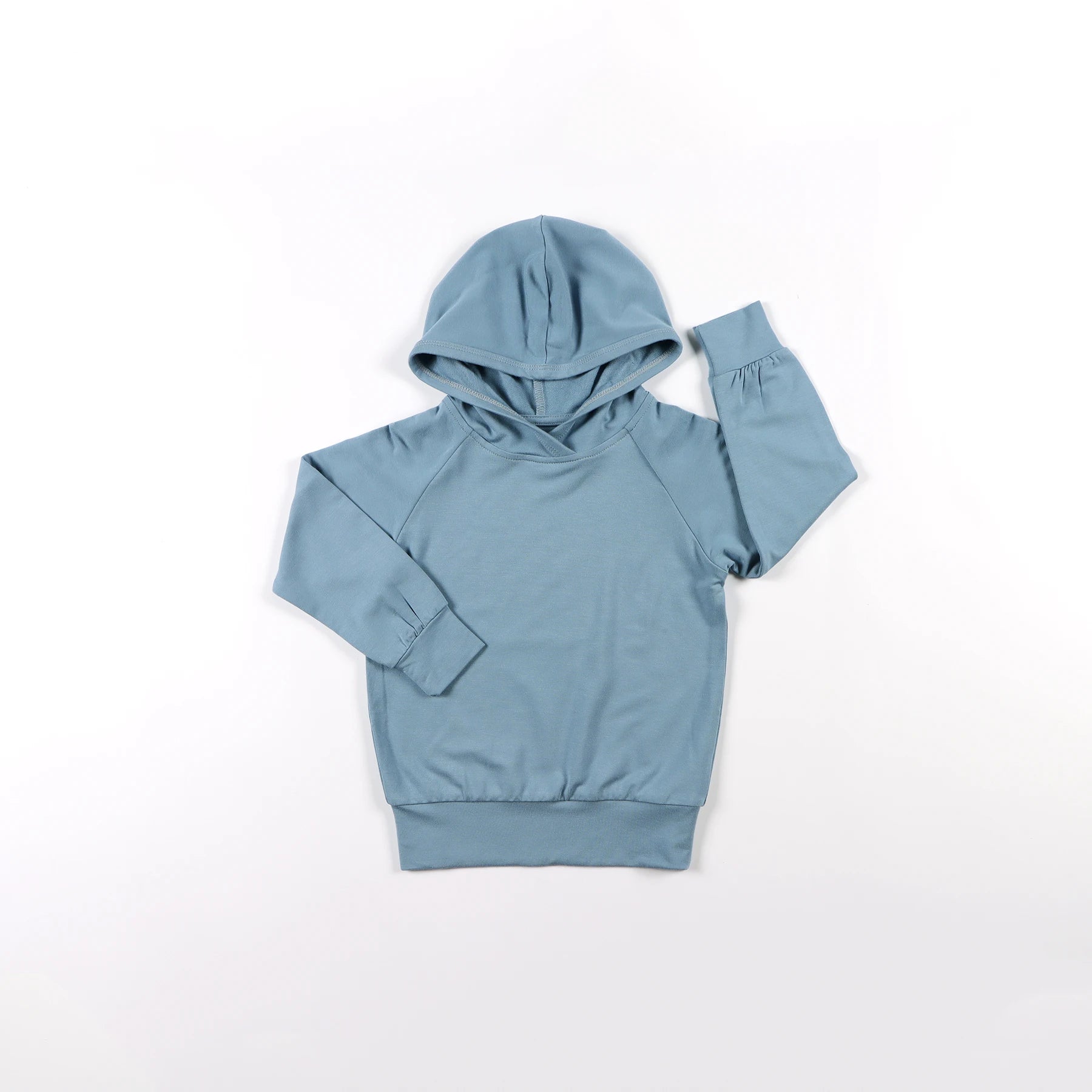 Bamboo Fiber Baby Hooded Sweatshirt Long-Sleeve Baby Boy Girl Clothes Toddler Pullover Tracksuits Terry Jogger Set Baby Clothing