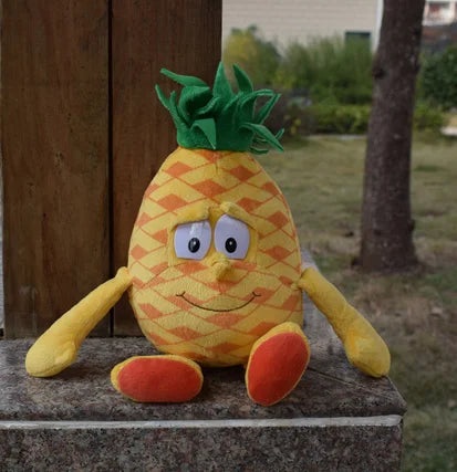 Fruta peluche legumes brinquedo pelucia plush fruits doll vegetables toys Lemon stuffed soft toy banana bee  pineapple Pro