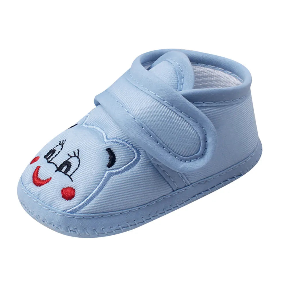 Cartoon Baby Booties Girl Boy Soft Sole Anti-slip Shoes Toddler Shoes Scarpe Bambino Baby Schoenen Newborn Shoes First Walkers