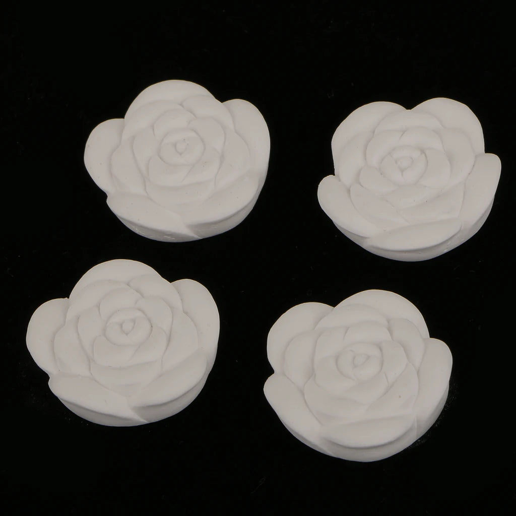 10pcs Rose Aroma Fragrance Stone Solid Essential Oil Diffuser Air Fresheners