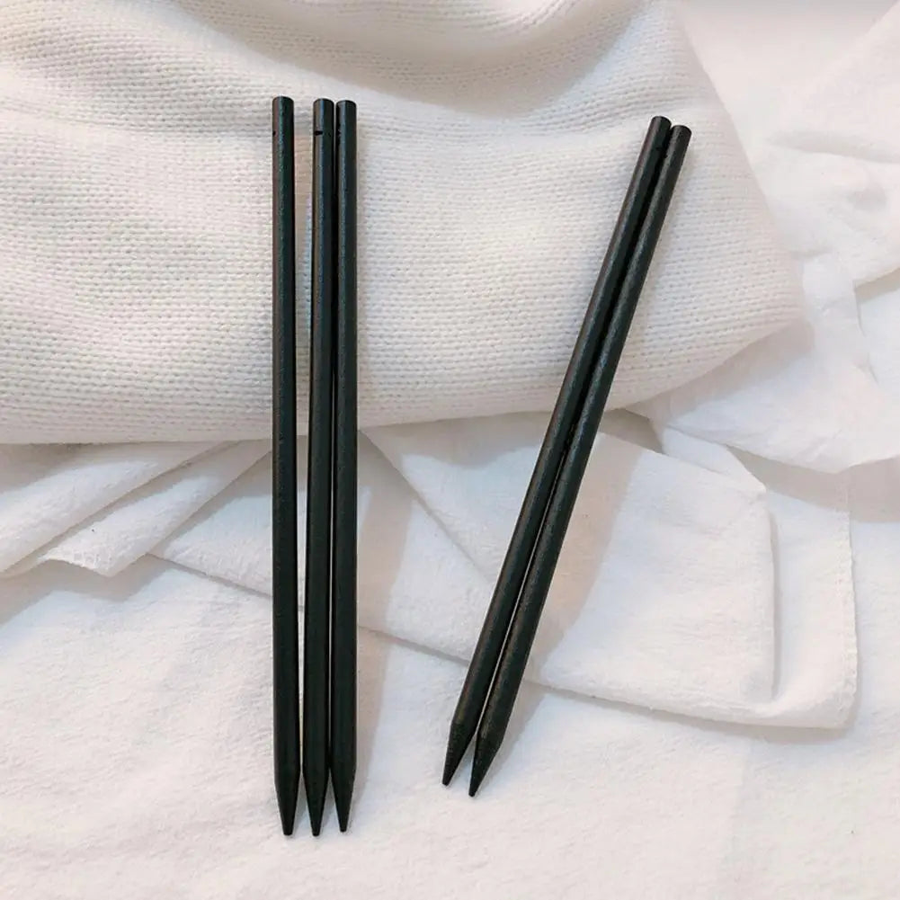 NEW High-end Traditional Hair Sticks Black Hairpin Vintage Ethnic Jewelry for Women Hair Accessories Chopstick Shaped Hair Clips