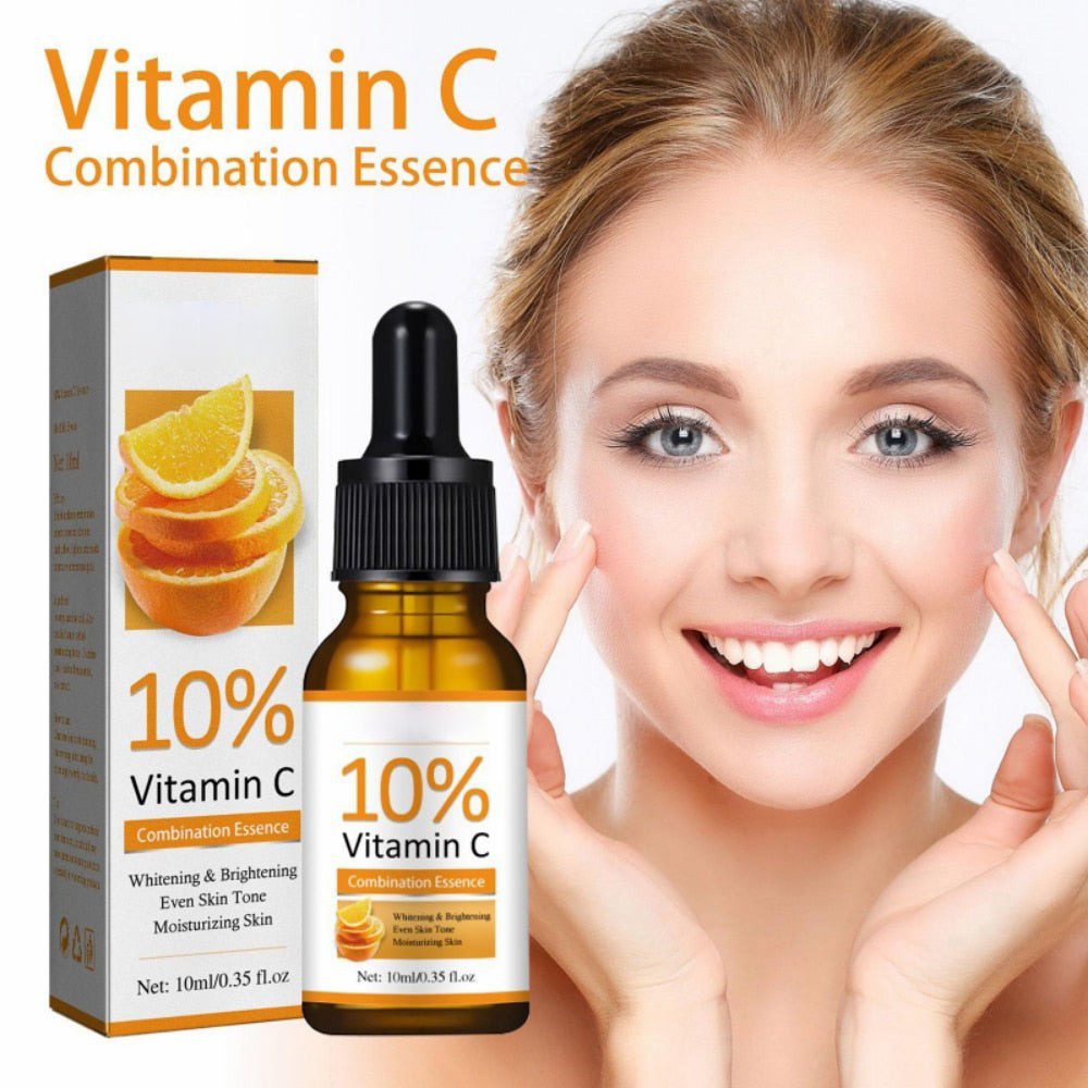 Vitamin C Serum for Face Whitening Facial Serum Hyaluronic Acid Dark Spot Remover Korean Skin Care Products Skincare