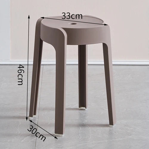 Outdoor Plastic Dining Chairs Modern Computer Mobile Dining Chairs Relax Bedroom Kitchen Restaurant Furniture